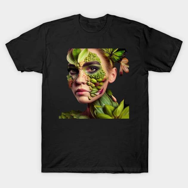 Veggies Series T-Shirt by VISIONARTIST